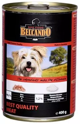 Консервы для собак Belcando отборное мясо 400гр