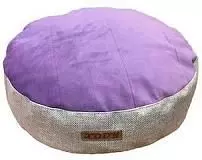 Лежак для животных Xody Пуфик флок №2 Violet 70*70*11 см