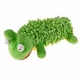 Игрушка для домашних животных Чистый Котик Лягушка зеленый, 24 см, плюш 