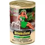 Консервы для взрослых собак Brooksfield Adult Dog Beef with Duck Говядина/утка 400 г
