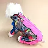 Дождевик Pet Fashion Фантазия, розовый, девочка, размер 14