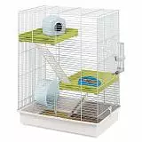 Клетка для хомяков Ферпласт Hamster Tris белая 46*29*58 см