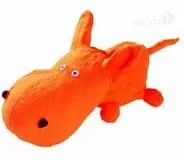 Игрушка для собак Hunter Squeezy Dog S латекс оранжевая