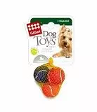 Игрушка для собак Гигви Три мяча с пищалкой 5 см