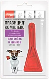 Капли противопаразитарные для собак и щенков 5-10 кг Apicenna Празицид Комплекс 1 пипетка*1 мл