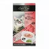 Лакомство для кошек Эдель Кет крем-суп с лососем нормализация пищеварения 1*6 шт
