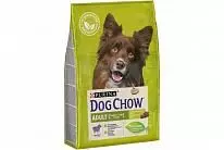 Сухой корм для взрослых собак Дог Чау Адулт ягненок 2,5 кг